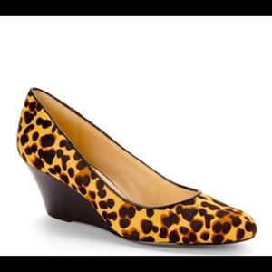Nine West Animal Print Wedges